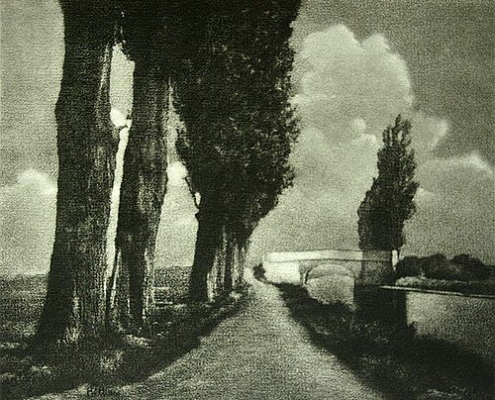 Am Kanal, Gummidruck, Hugo_Henneberg, um 1900Hugo_Henneberg_11