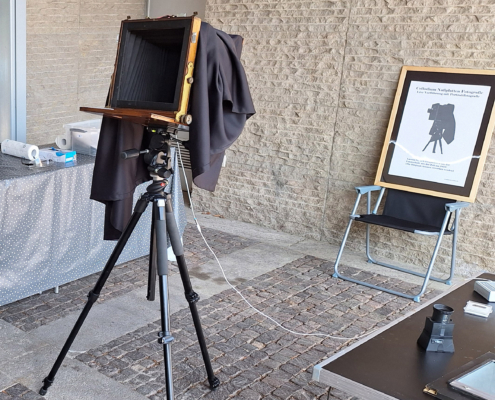 6. Aufnahme: Aufnahme des Portraits, einer Landschaft ect. mit einer 8x10 inch Kamera