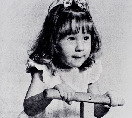 Mädchen mit Roööer - Oeldruck